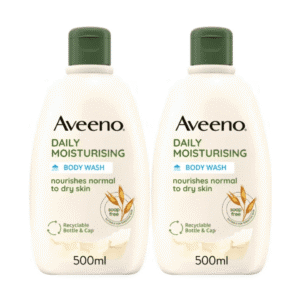 Aveeno Daily Moisturising Body Wash 500ml Pack : 2
