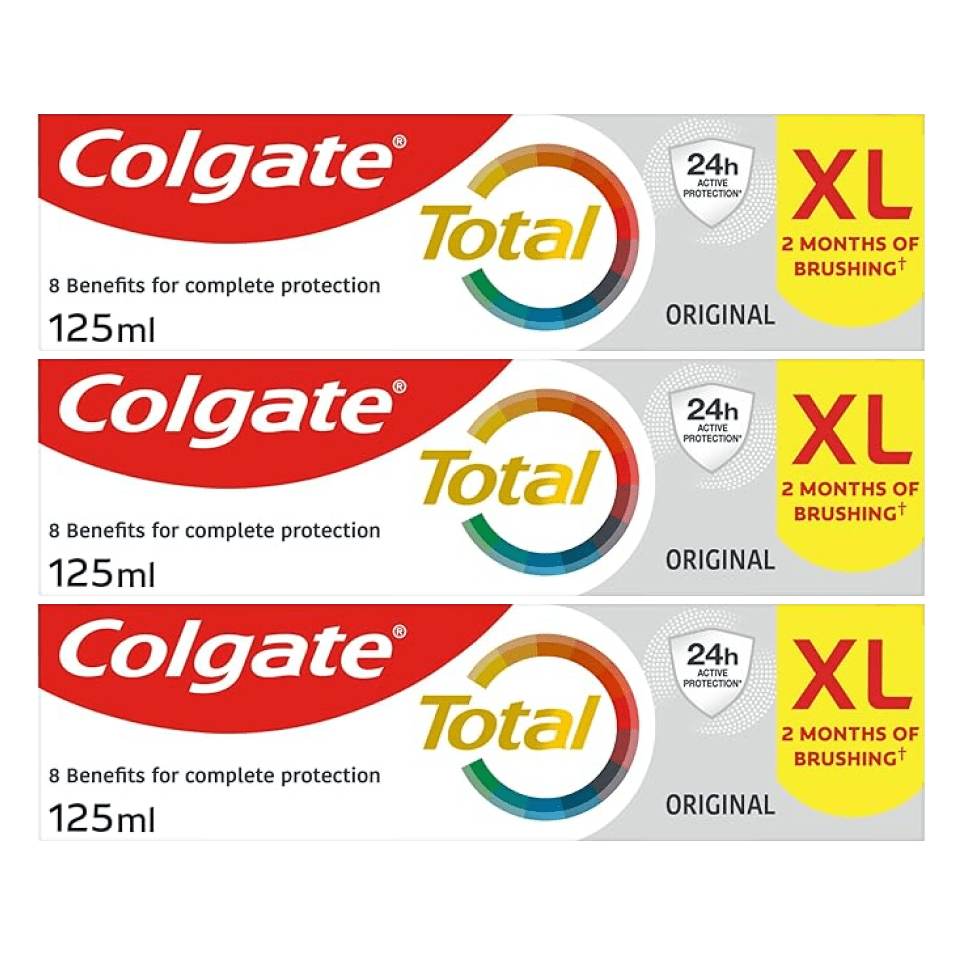 Colgate Total Original Care Toothpaste 125ml Pack : 3