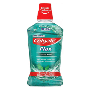 Colgate Plax Anti-Plaque Rinse Soft Mint 500ml Pack : 2 Colgate Plax Anti-Plaque Rinse Soft Mint 500ml Pack : 2