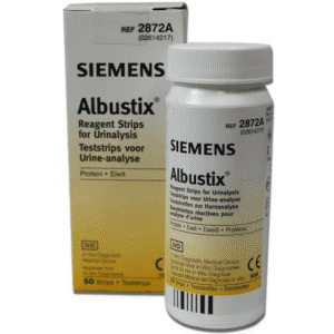 Siemens Albustix Urine Protein Test Strips 50