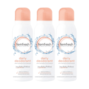 Femfresh Feminine Freshness Deodorant Spray 125ml Pack : 3