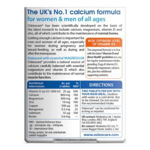 Vitabiotics Osteocare Original 90 Tablets