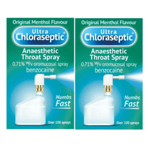 Ultra Chloraseptic Original Menthol Throat Spray 15ml Pack : 2