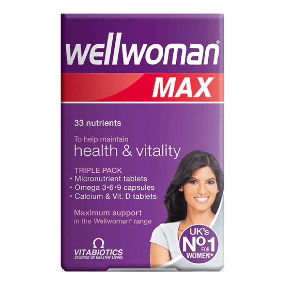 Vitabiotics Wellwoman Max 84 Tablets
