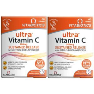 Vitabiotics Ultra Vitamin C 60 Tablets Pack : 2