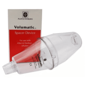Volumatic Spacer Device For use With Allen & Hanburys Inhalers Volumatic Spacer Device For use With Allen & Hanburys Inhalers