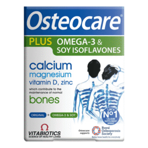 Vitabiotics Osteocare Plus Omega-3 and Soy Isoflavones 84 Tablets