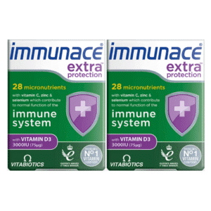 Vitabiotics Immunace Extra Protection 30 Tablets Pack : 2