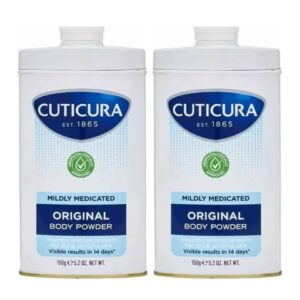 Cuticura Mildly Medicated Talcum Powder 150g Pack : 2