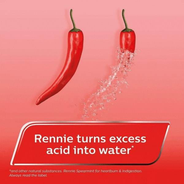 Rennie Spearmint 48 Tablets