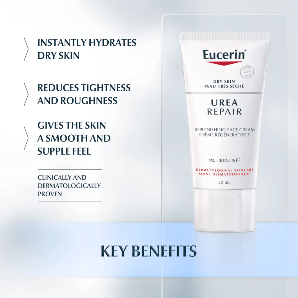 Eucerin Dry Skin Face Cream 50ml