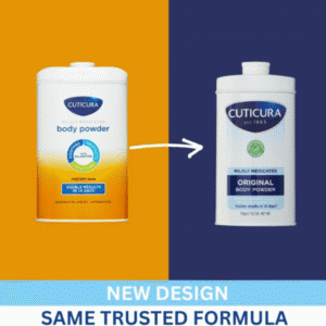 Cuticura Mildly Medicated Talcum Powder 150g Pack : 2 Cuticura Mildly Medicated Talcum Powder 150g Pack : 2