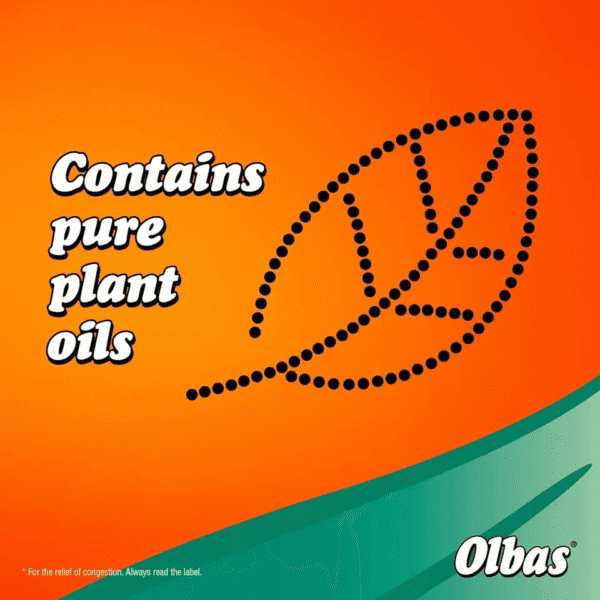Olbas Nasal Inhaler Relief From Catarrh Colds and Blocked 1count