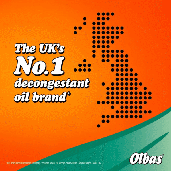 Olbas Oil Inhalant Decongestant 12ml Pack : 3