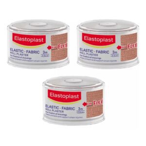Elastoplast Fabric Strapping 2.5cm x 3m Pack : 3