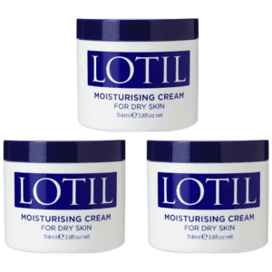 Lotil Original Moisturiser Cream for all Dry Skin 114ml Pack : 3