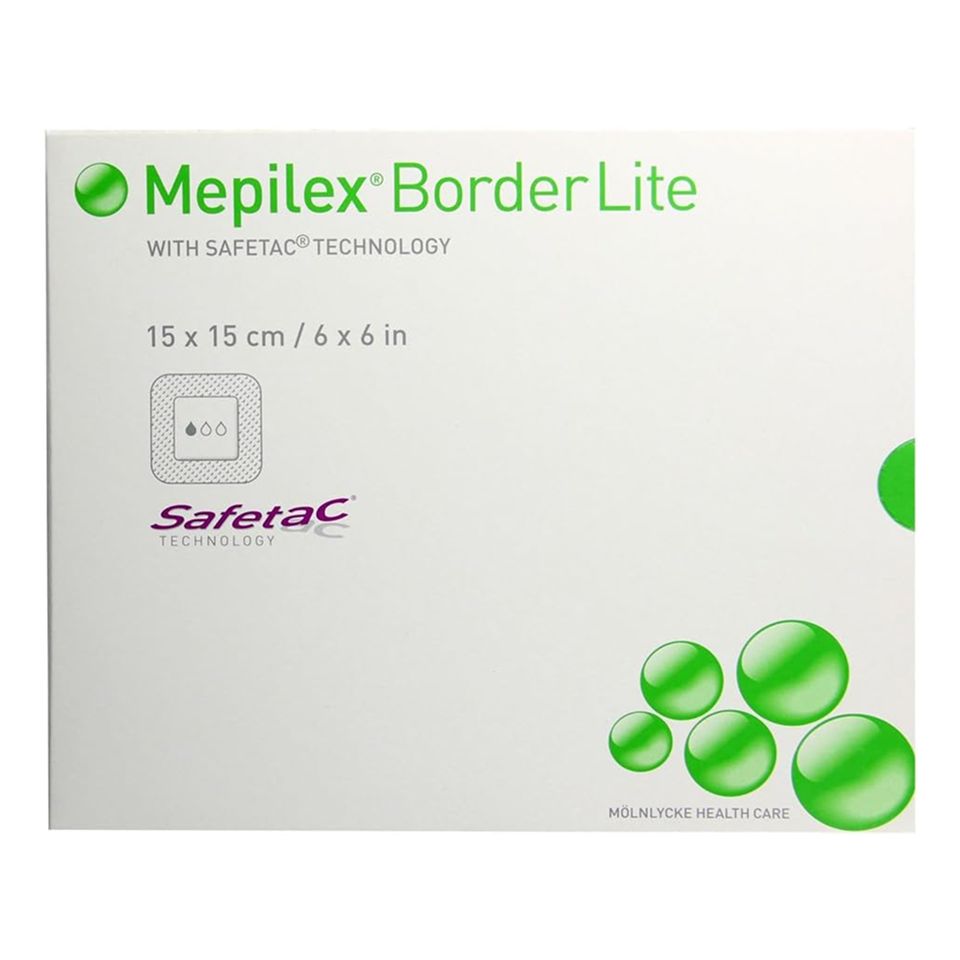 Mepilex Border Lite with Safetac Technology 15 x 15cm | 5 Pcs