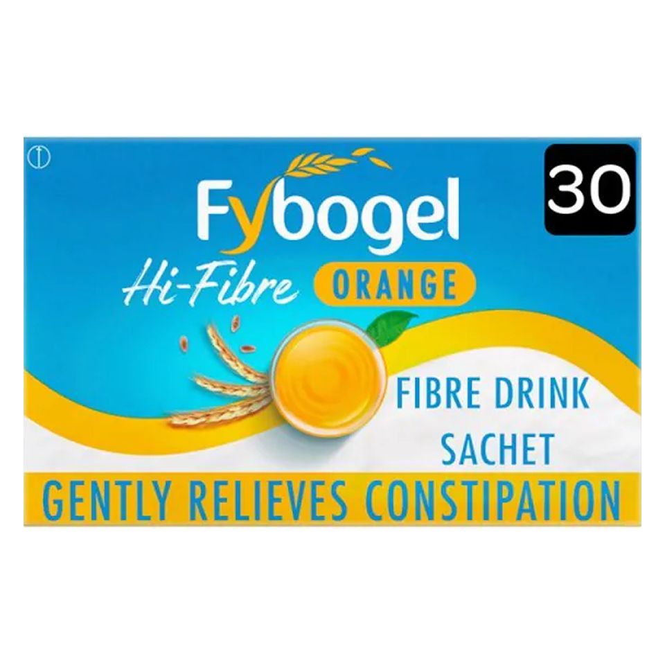 Fybogel Hi-Fibre Orange Flavour 30 Sachets