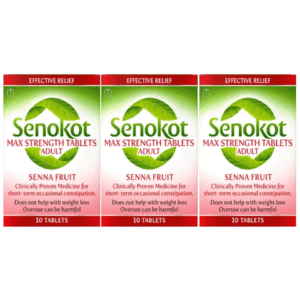 Senokot Max Strength 10 Tablets Pack : 3