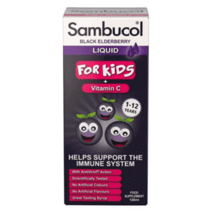 Sambucol Kids Original Natural Blackcurrant Elderberry Liquid 120ml Sambucol Kids Original Natural Blackcurrant Elderberry Liquid 120ml