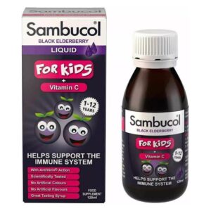 Sambucol Kids Original Natural Blackcurrant Elderberry Liquid 120ml
