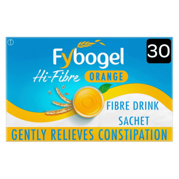 Fybogel Hi-Fibre Orange Flavour 30 Sachets