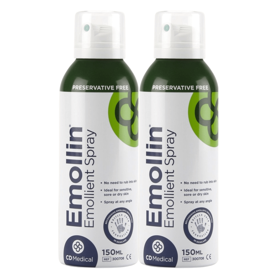 Emollin Emollient Spray 150ml Pack : 2
