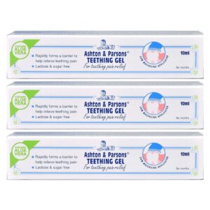Ashton & Parsons Teething Gel For Pain Relief 10ml Pack : 3