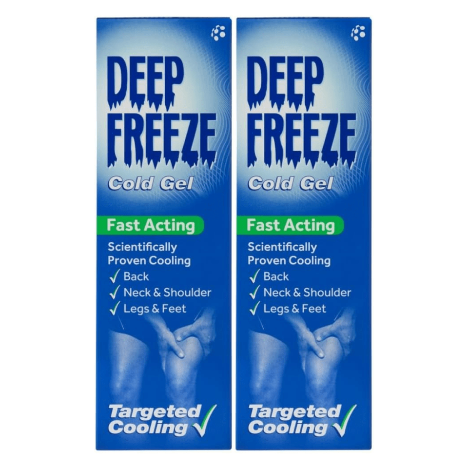 Deep Freeze Cold Gel 100g Pack : 2