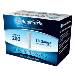 AgaMatrix Ultrathin Lancets 33G 200 Pack