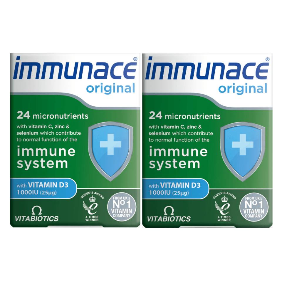 Vitabiotics Immunace System Original 30 Tablets Pack : 2