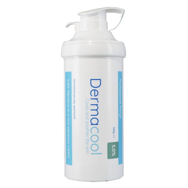 Buy Dermacool Menthol Aqueous Cream 5% 500g 2 UK