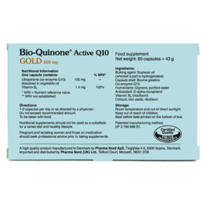 Pharma Nord Bio Quinone Q10 Gold 100mg 60 Capsules