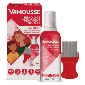 Vamousse Treatment Mousse Head Lice 160ml