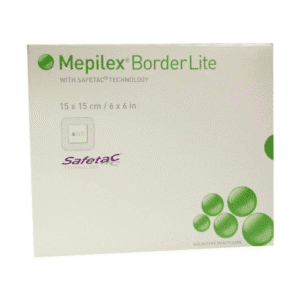 Mepilex Border Lite with Safetac Technology 15 x 15cm | 5 Pcs