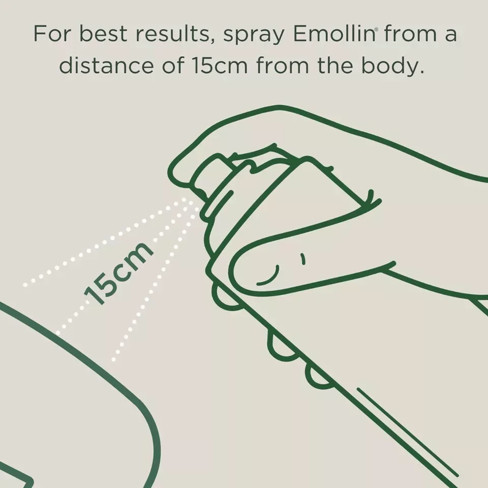 Emollin Emollient Spray 150ml Pack : 2