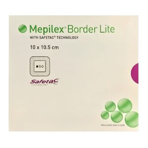 Mepilex Border Lite with Safetac Technology 10 x 10.5cm | 10 Pcs