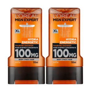 L’Oreal Men Expert Hydra Energetic Shower Gel 300ml Pack : 2
