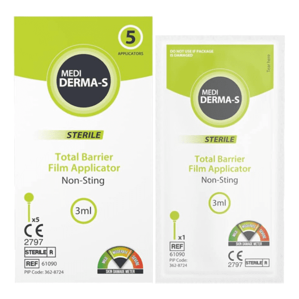 Medi Derma-S Sterile Medical Barrier Film 5 Applicators 3ml