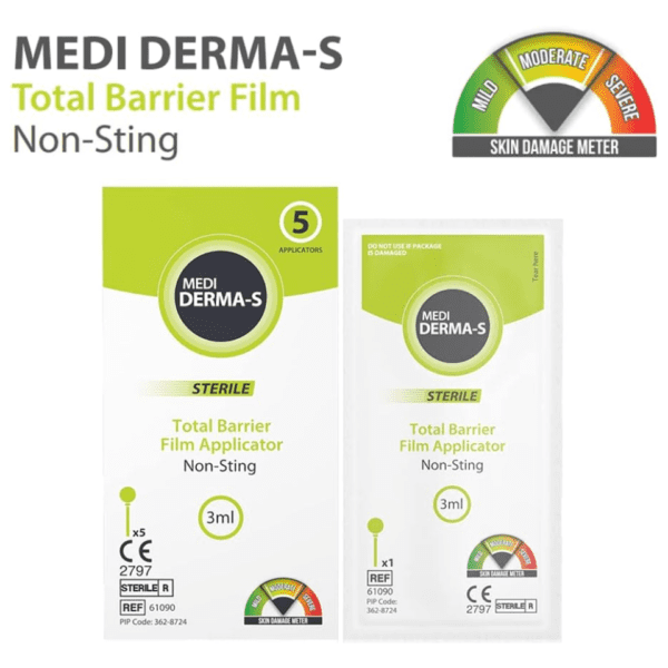 Medi Derma-S Sterile Medical Barrier Film 5 Applicators 3ml