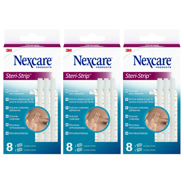 Nexcare Steri-Strip Skin Closures Assorted Sizes 8 pack : 3
