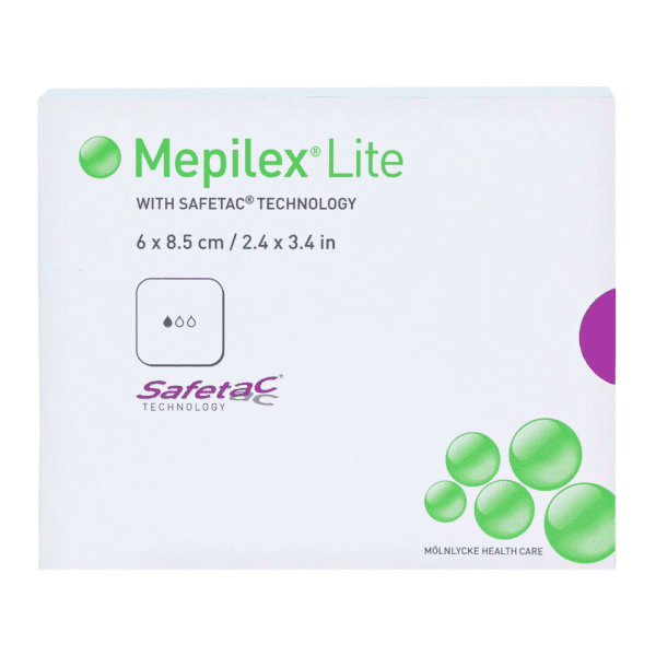 Mepilex Lite Dressing 6cm x 8.5cm | 5 Pcs