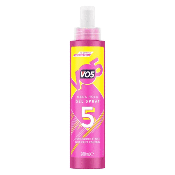 VO5 Mega Hold Gel Spray 200ml Pack : 3