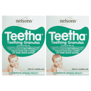 Nelsons Teetha Teething Granules 24 Sachets Pack : 2