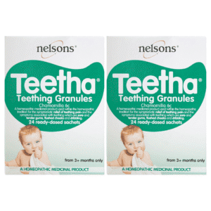 Nelsons Teetha Teething Granules 24 Sachets Pack : 2