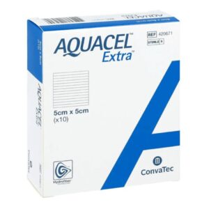 Aquacel Extra 5cm x 5cm Dressings | 10 Pcs