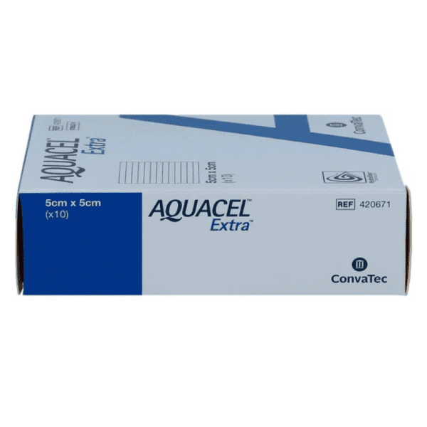 Aquacel Extra 5cm x 5cm Dressings | 10 Pcs