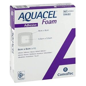 Aquacel Foam ADH 8cm x 8cm Dressing | 10 Pcs