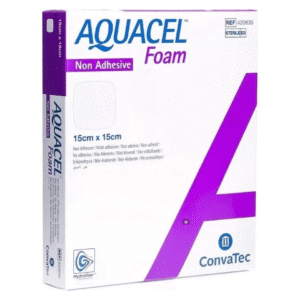 Aquacel Foam Non Adhesive 15cm x 15cm | 5 Pcs