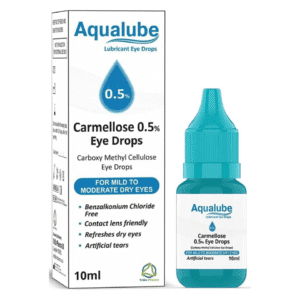 Aqualube Carmellose 0.5% Lubricant Eye Drops 10ml